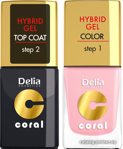 

Гель-лак Delia Hybrid Color Gel 2 в 1 (тон 24)