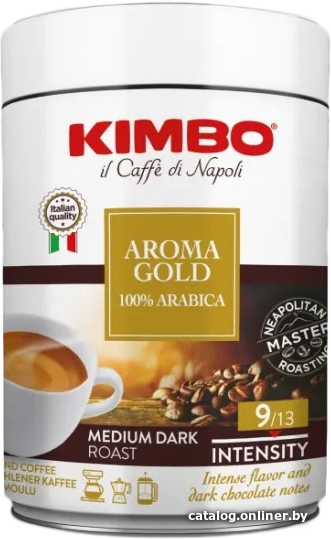 

Кофе Kimbo GOLD 100% ARABICA молотый в банке 250 г