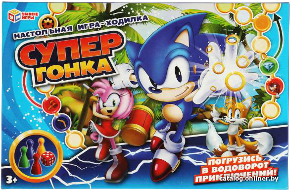 

Настольная игра Умные игры СУПЕРгонка 4650250540328