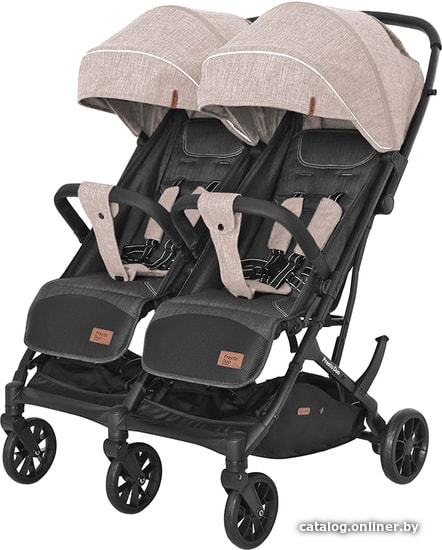 

Коляска прогулочная «книга» Carrello Presto Duo Pitch CRL-5506 (steam beige)
