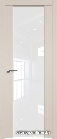 

Межкомнатная дверь ProfilDoors 8U 90x200 (санд/триплекс белый)