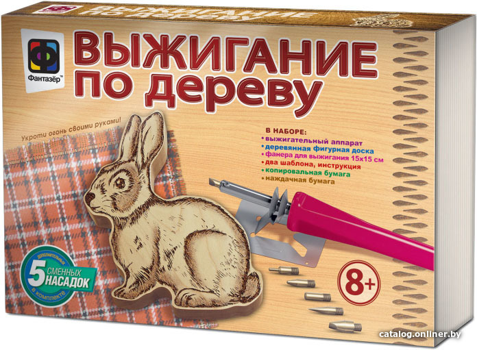 

Набор для выжигания Фантазер Заяц 367301