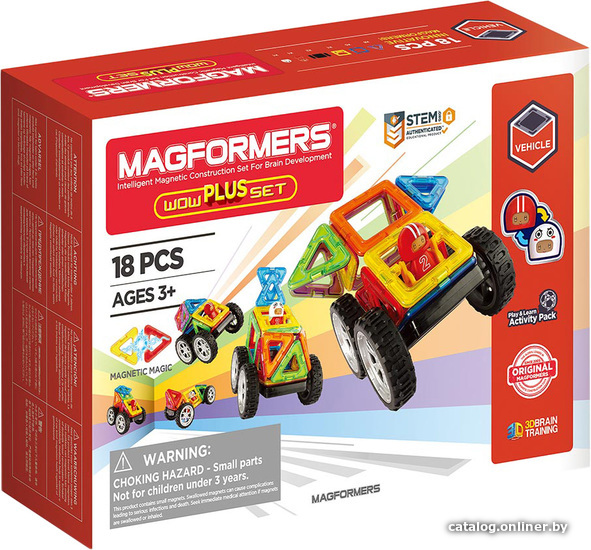 

Магнитный конструктор Magformers 707020 Wow Plus Set
