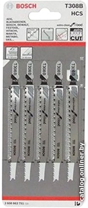 

Набор оснастки Bosch 2608663751 (5 предметов)