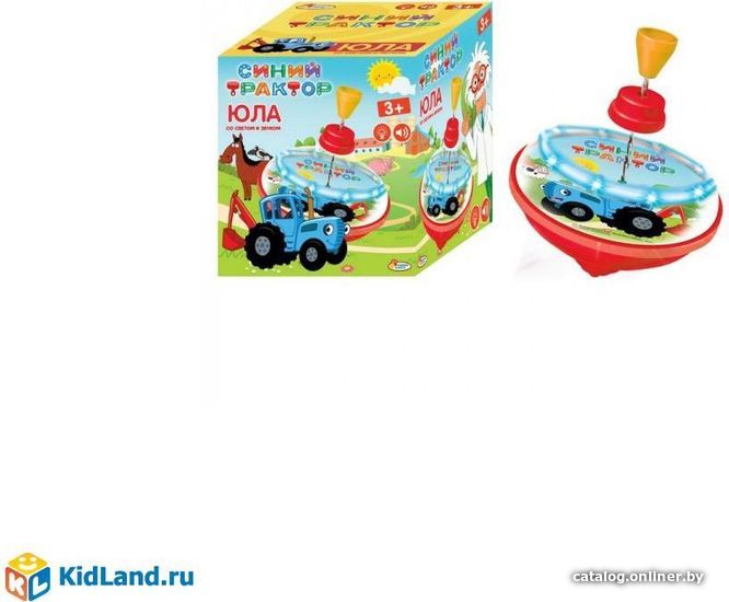 

Развивающая игрушка Играем вместе Юла Синий Трактор ZY986307-R