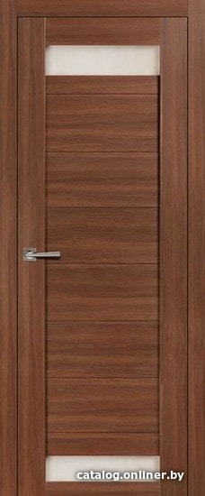 

Межкомнатная дверь Динмар S-15 90x200 (светлый орех/стекло сатин светлый)