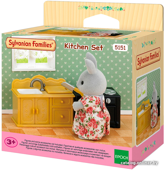 

Аксессуары для кукольного домика Sylvanian Families Кухня 5151