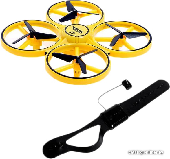 

Квадрокоптер Автоград FlashDrone 6756779 (желтый)