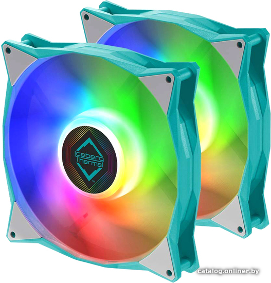 

Набор вентиляторов Iceberg Thermal IceGALE ARGB 140mm 2-pack (бирюзовый)