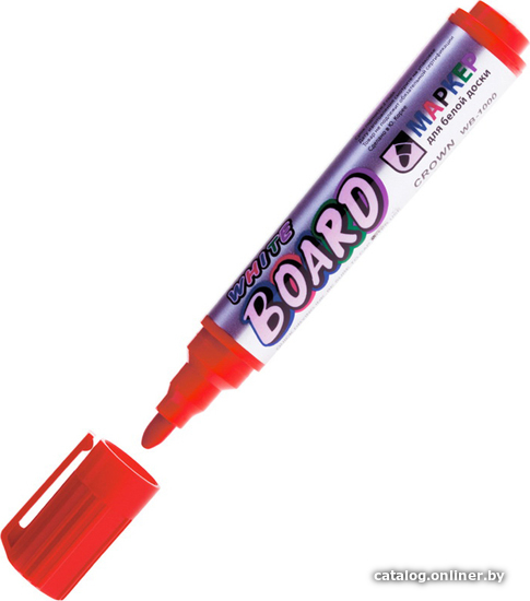 

Маркер Crown WB-1000 (красный)