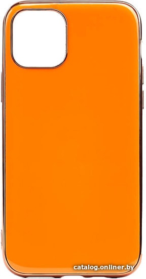 

Чехол для телефона EXPERTS Plating Tpu для Apple iPhone 11 PRO (оранжевый)