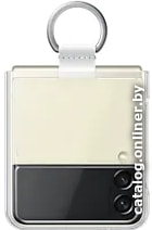 

Чехол для телефона Samsung Silicone Cover with Ring для Samsung Galaxy Z Flip3 (бежевый)