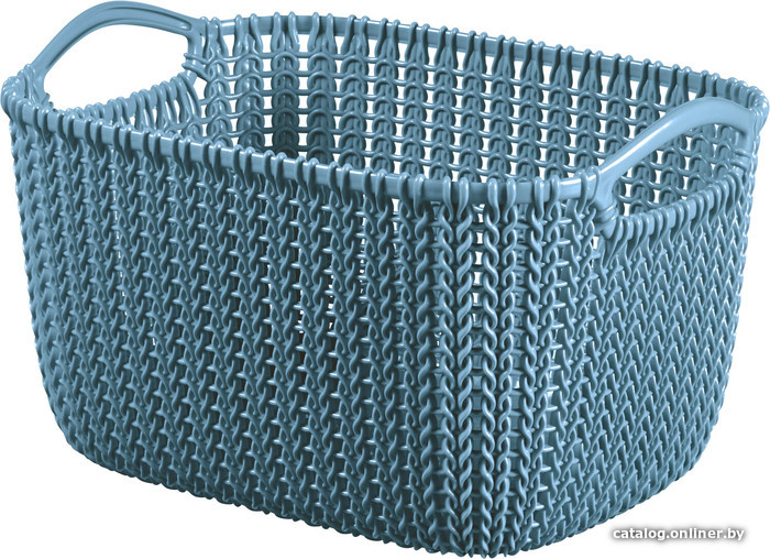 

Корзина Curver Knit S 03674-X65-00 (морская волна)