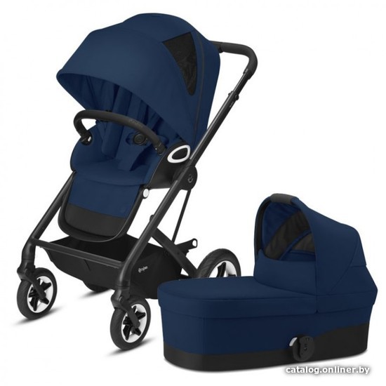 

Универсальная коляска Cybex Talos S Lux (2 в 1, BLK navy blue)