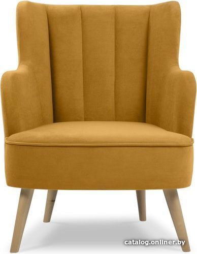 

Интерьерное кресло Divan Ларни (velvet mustard)