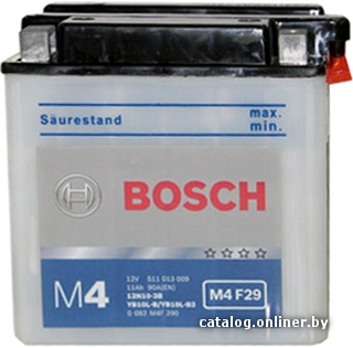 

Мотоциклетный аккумулятор Bosch M4 12N10-3B/YB10L-B 511 013 009 (11 А·ч)