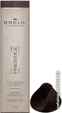 

Крем-краска для волос Brelil Professional Colorianne Prestige 5/30 светлый золотистый шатен