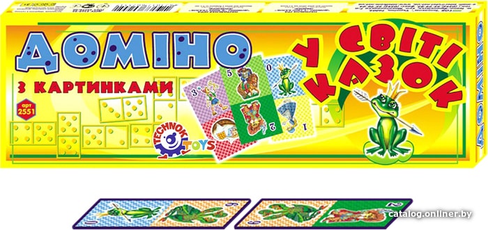 

Настольная игра ТехноК Домино В мире сказок