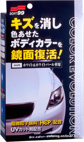 

Soft99 Полироль для светлых авто Color Evolution 100мл 00501