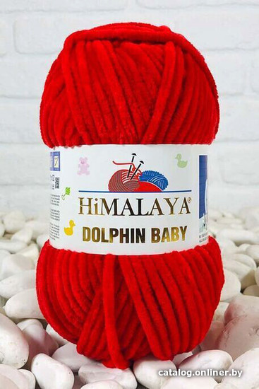 

Пряжа для вязания Himalaya Dolphin Baby 80318 (красный)