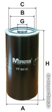 

Масляный фильтр Mfilter TF6510