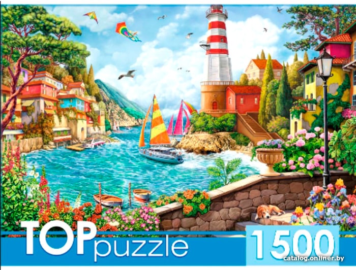 

Пазл Top Puzzle Top Маяк в приморском городе