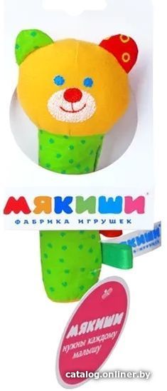 

Погремушка Мякиши ШуМякиши. Миша 281