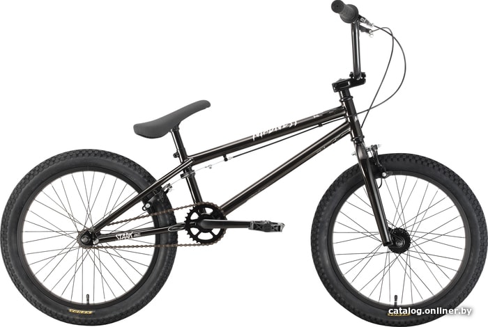 

Велосипед Stark Madness BMX 1 2021 (черный/серебристый)