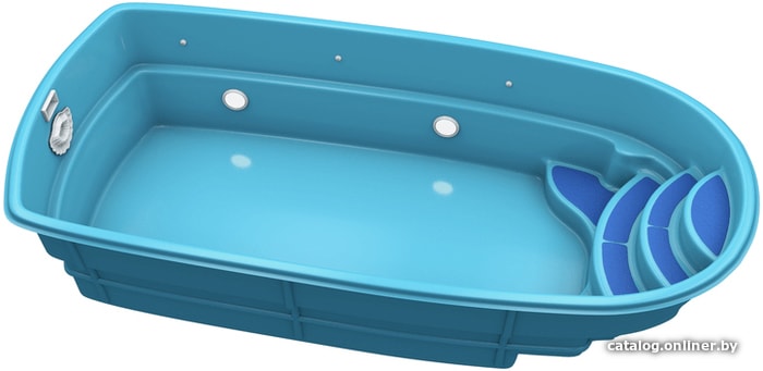 

Композитный бассейн Empire Pools Венеция Econom (6.5x3.3 м)