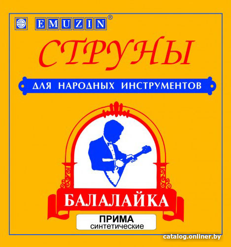 

Cтруны для балалайки Emuzin Прима БПС