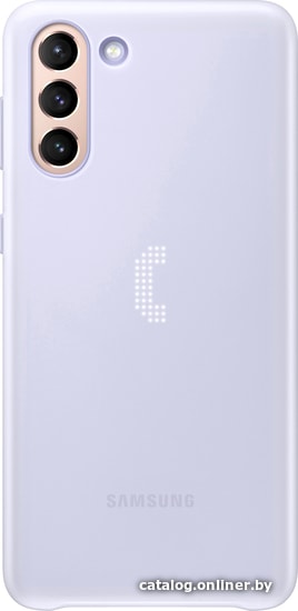 

Чехол для телефона Samsung Smart LED Cover для Galaxy S21+ (фиолетовый)