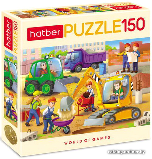 

Пазл Hatber Стройка 150ПЗ4_19271 (150 эл)
