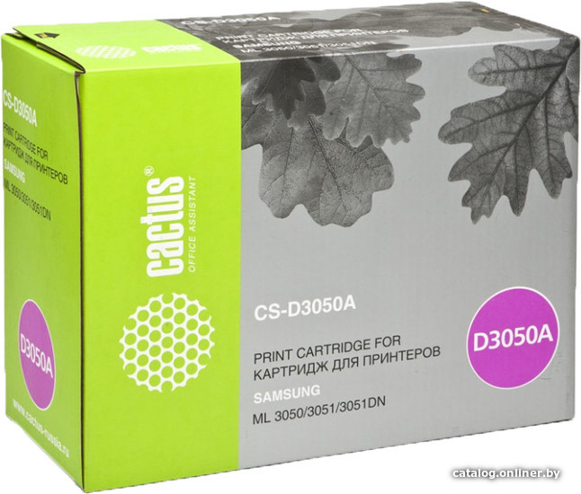 

Картридж CACTUS CS-D3050A (аналог Samsung ML-D3050A)
