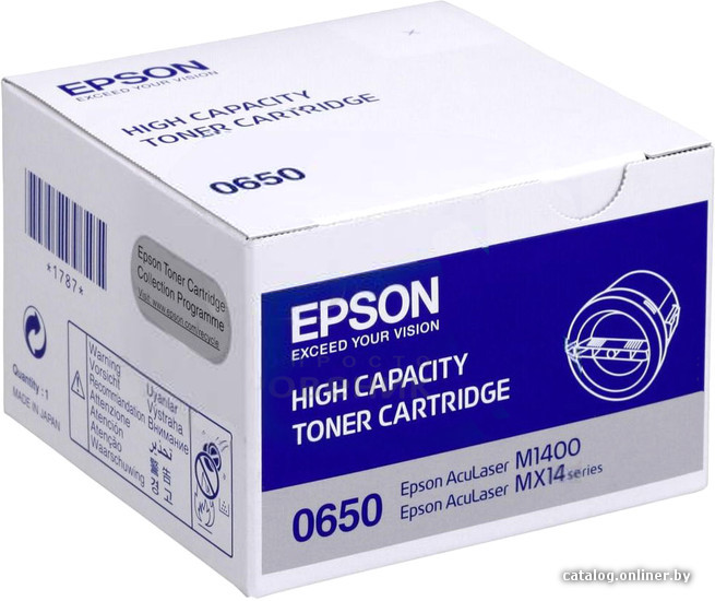 

Картридж Epson C13S050650