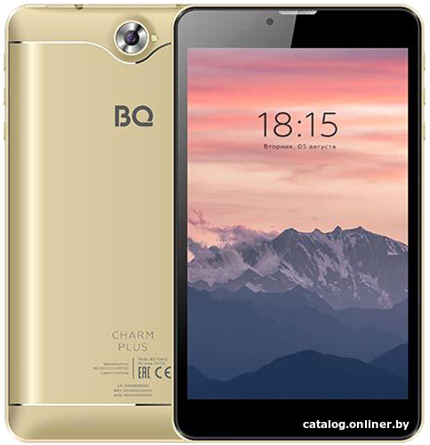 

Планшет BQ-Mobile BQ-7040G Charm Plus 16GB 3G (золотистый/Т)