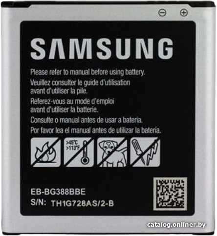 

Аккумулятор для телефона Копия Samsung Galaxy Xcover 3 EB-BG388BBE
