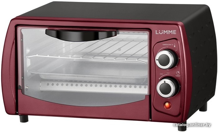 

Мини-печь Lumme LU-1705 (бордовый гранат)