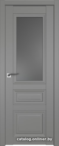 

Межкомнатная дверь ProfilDoors 2.109U 90x200 (грей, стекло графит)