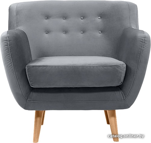 

Интерьерное кресло Divan Сите Barhat Grey (сосна/серый)