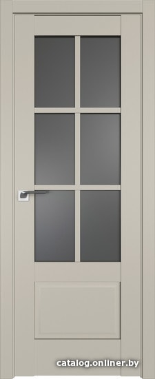 

Межкомнатная дверь ProfilDoors 103U 60x200 (шеллгрей, стекло графит)