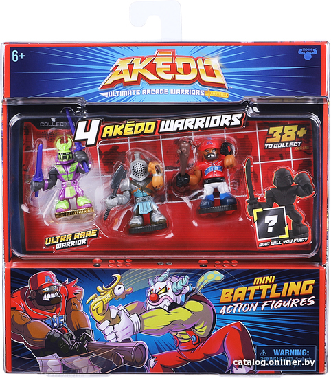 

Набор фигурок Akedo Коллекционный игровой набор 4 фигурки 4 39456