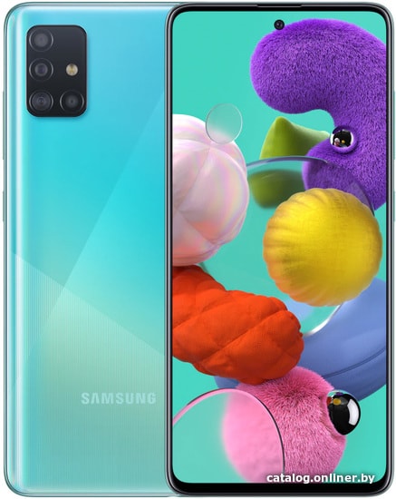

Смартфон Samsung Galaxy A51 SM-A515F/DSN 4GB/128GB (голубой)
