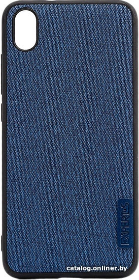 

Чехол для телефона EXPERTS Textile Tpu для Xiaomi Redmi 7A (синий)