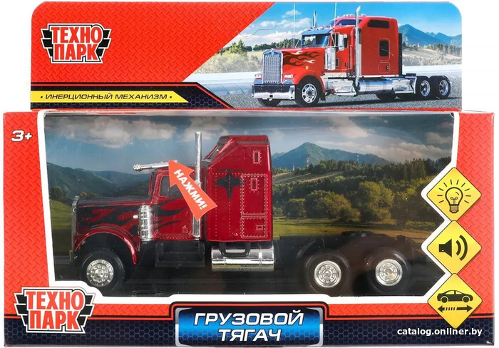 

Грузовик Технопарк Грузовой тягач FY600B-16SL-RD