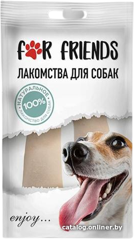 

Лакомство для собак For Friends Кость жилованная 2x10 см