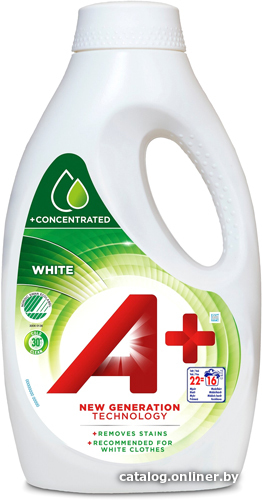 

Гель для стирки A+ Для белого белья 1.52 л
