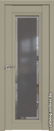 

Межкомнатная дверь ProfilDoors 2.101U 90x200 (шелгрэй, стекло square графит)