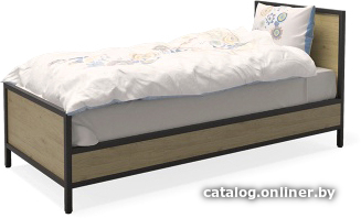 

Кровать Millwood Neo Loft КМ-2.1/1 Ш (дуб натуральный/металл черный)