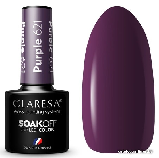 

Гель-лак Claresa Hybrid Purple 621 5 мл