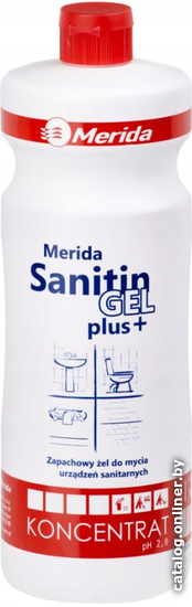 

Средство для сантехники Merida Sanitin Gel Plus+ 1 л